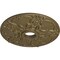 Ekena Millwork Norwich Ceiling Medallion (Fits Canopies up to 4 1/2"), 18"OD x 3 1/2"ID x 1 3/8"P, Mississippi Mud CM18NOMMF - alternate 4